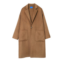 WP Shirakawa ເຮັດດ້ວຍມືສອງດ້ານ woolen coat woolen coat ສໍາລັບຜູ້ຊາຍດູໃບໄມ້ລົ່ນແລະລະດູຫນາວ