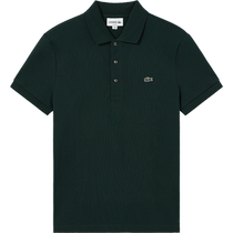 LACOSTE French Crocodile Mens Autumn Solid Color Slim Business Casual Shoulder POLO Shirt Short Sleeve) PH6348