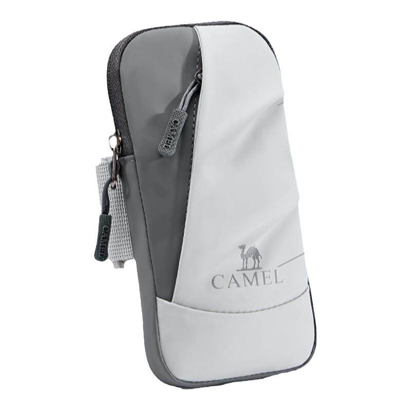 Camel running mobile phone arm bag men and women mobile phone bag arm storage bag wrist bag arm cover sports outdoor mobile phone bag
