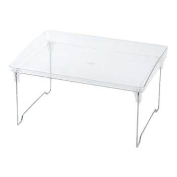 Acrylic folding storage rack multi-layer transparent storage rack