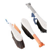 Household cartoon bed brush dust removal brush sofa carpet cleaning brush window brush long handle soft bristle brush bed sweeping artifact bed brush