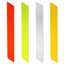3m reflective stickers electric vehicle stickers car body scratch blocking strips battery decoration car door side night stickers