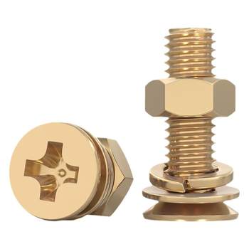 Copper counterscrew nut set