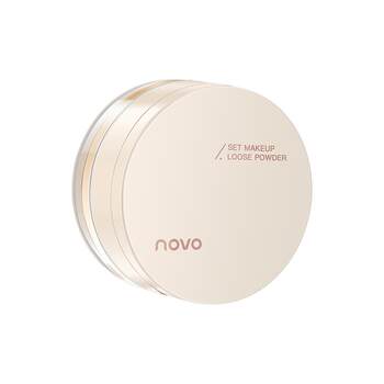 NOVO soft focus micron loose powder makeup-controlling long-lasting oil skin honey powder cake makeup-setting waterproof and sweat-proof students