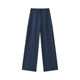 ໂສ້ງກະເປົ໋າ denim ທີ່ມີແອວສູງ ແລະ imitation ງ່າຍດາຍ