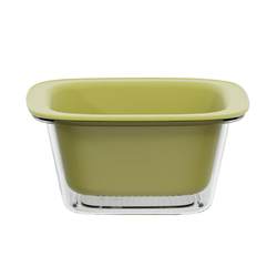 Tinyhome double layer of fruit drain basket household new water washing fruit artifact drain fruit basin vegetable basin water fruit plate