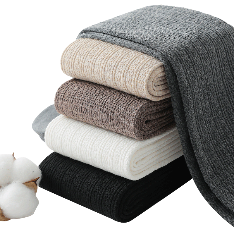 Girls' pantyhose autumn and winter children's leggings plus fleece