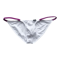 New low-waist modal underwear for men three-dimensional U-shaped convex package sexy thin edge half hip-covering comfortable and silky briefs