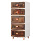 Special for the living room! Transparent visible storage cabinet