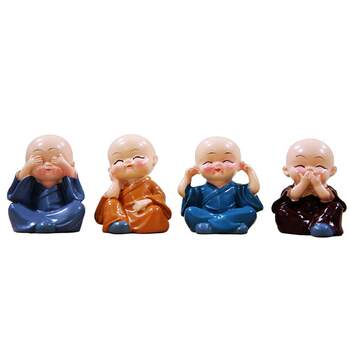 Home accessories little monk car ornaments