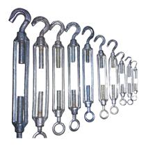 Galvanized M10 turnbuckle screw wire rope tensioner chain tightener open body turnbuckle rope tightener