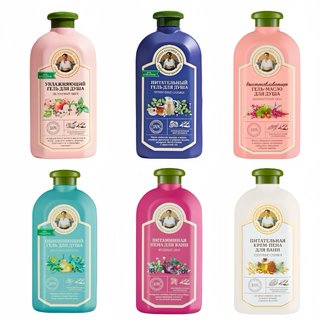 Apple blueberry deodorant shower gel russian granny