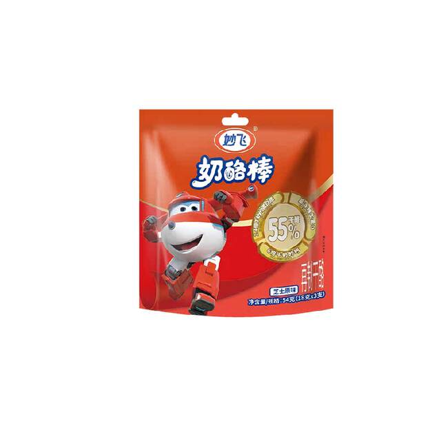 Miaofei imported cheese cheese sticks are high in calcium.