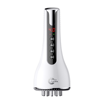 Electric five-element meridian brush scraping and dredging instrument whole body universal lymphatic scalp massager thin brush and leg comb artifact