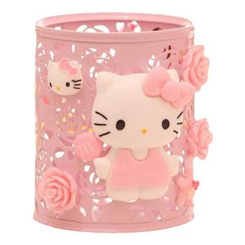 Student pen holder cute metal ornaments desktop miscellaneous items