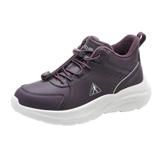 Foot Lijian casual más zapatos gruesos de terciopelo para personas mayores