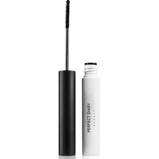 Perfect Diary Mascara Waterproof, Slim, Curly, Non-smudged, Black Brown, Long-lasting