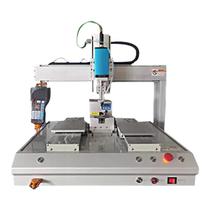 Screw machine platform suction feeding tabletop fully automatic screw machine platform dual station tightening machine servo