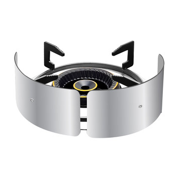 Gas stove fire baffle stainless steel wind baffle