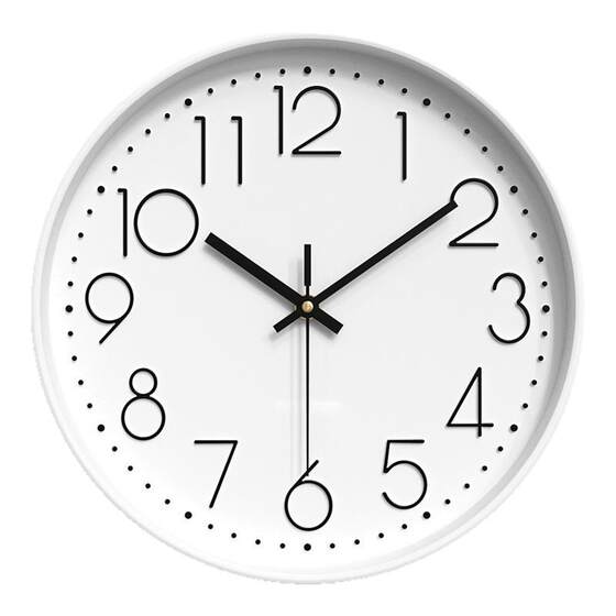 Limited second silent sweep second living room wall clock quartz clock