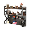 K-shaped stable structure, desktop bookshelf