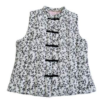Spring and autumn new style waistcoat waistcoat chinese style women's clothing