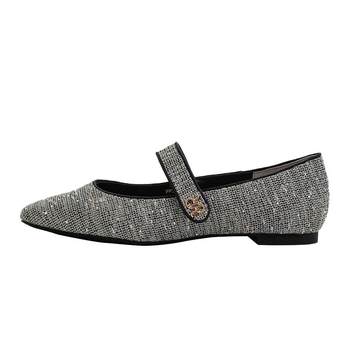 Randa spring new jewelry square mary jane shoes