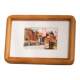 Photo frame photo washing solid wood simple modern