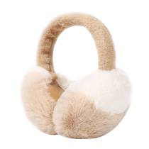 CACUSS earmuffs winter womens outdoor warm earmuffs plush foldable ear warmer cycling anti-freeze earmuffs