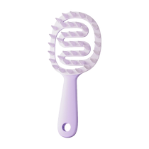Ximiao shampoo brush massage comb long handle hair shampoo artifact professional anti-itch head cleaning scalp hard tooth shampoo comb