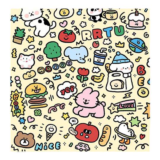 100-patch self-adhesive magic bag to store camera liner bag