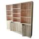 Bookcase full solid wood simple modern solid wood