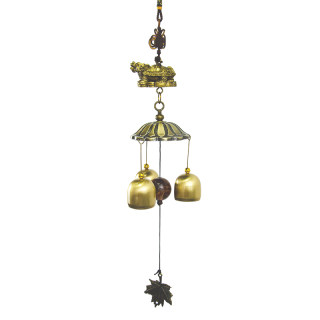 Retro copper wind chime outdoor shop bell decoration pendant