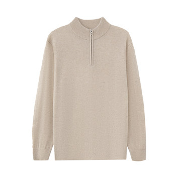 Chunzhu long sleeve sweater men's cashmere sweater