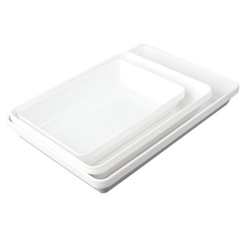 Tray melamine commercial anti-fall and low-temperature resistant deli tray