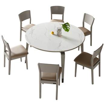 All friends dining tables and chairs small apartments with simple retractable rock slabs