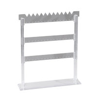 手链项链展示架首饰展示架亚克力摆件架挂饰品耳夹耳钉耳环收纳架