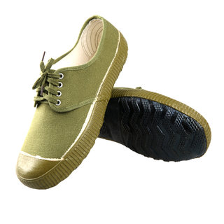 3537 jiefang-schuhe, gelbe gummischuhe, arbeitsschuhe, baustelle verschleißfest