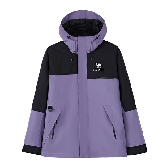 Camel wind chaser three-defense windbreaker with inner cable