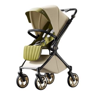 Dearmom roman holiday newborn two-way lightweight shock-absorbing stroller is portable and can sit and lie down