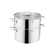 (Recommended by Ye Yiqian) German WMF steamer stainless steel thickened small steamer soup pot hot pot double layer multi-layer