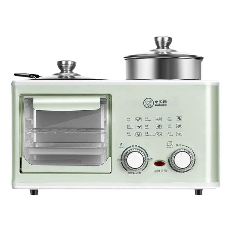Mini oven toaster four-in-one breakfast machine for home use