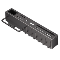 Hole-free knife holder kitchen storage rack household wall-mounted multi-functional kitchen knife holder chopsticks integrated knife storage rack