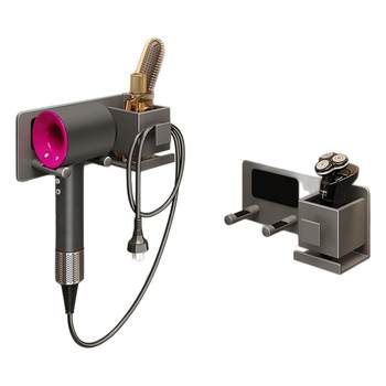 Adapted with 99% hair dryer without punching and no damage to the wall