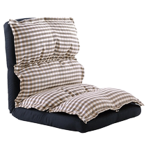 Lins Home Bay Window Lazy Sofa Single Leisure Bedroom Recliner Balcony Small Sofa Chair Folding Tatami