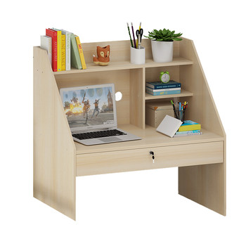 ຫໍພັກນັກສຶກສາວິທະຍາໄລຕຽງຄອມພິວເຕີ desk foldable lazy upper bunk desk dormitory low bunk suspended study table