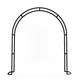 Anti-rust arch flower stand plant climbing pergola manufacturer self-sale