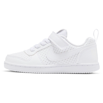 Nike official boys and girls COURT BOROUGH toddler sports shoes Velcro board shoes AV3167