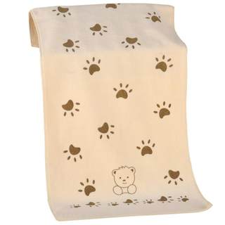 卡通擦汗巾比纯棉吸水儿童小手巾 夏天毛巾洗澡浴巾 加厚印花童巾