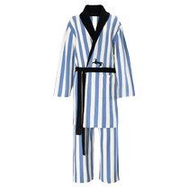 tbh brutalist home urban beast black panther knitted home clothes suit spring and summer couple nightcap and dressing gown nightgown